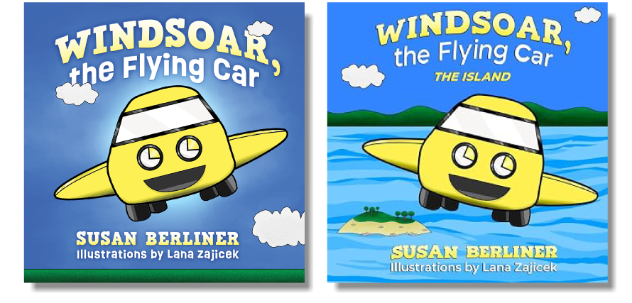 Windsoar, the flying car childern books