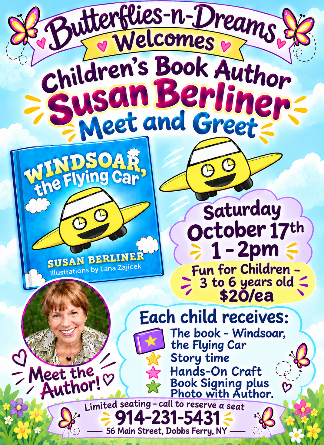Butterflies Meet and Greet 10-26