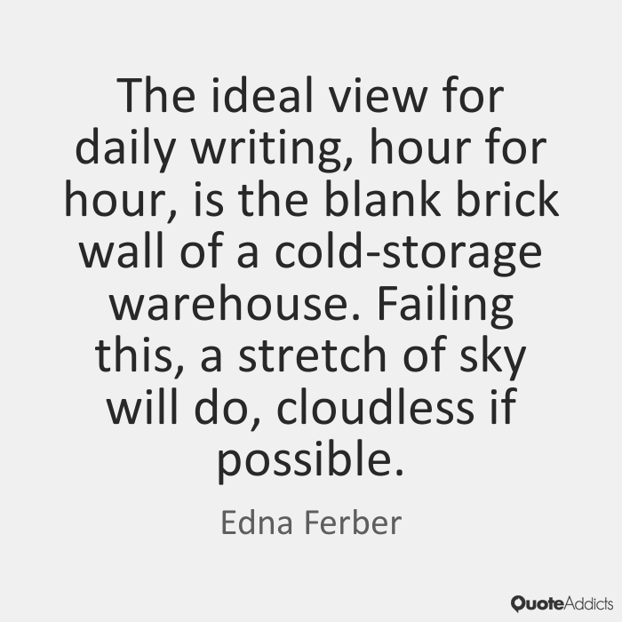 Edna Ferber quote
